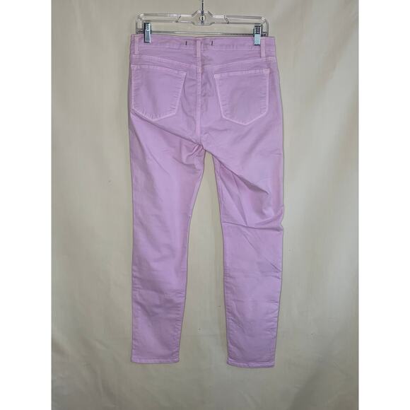 J Brand Skinny Leg Jeans in Soft Lilac - Picture 3 of 8